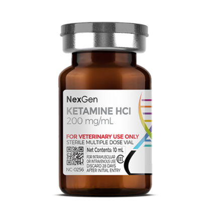 Ketamine HCl 200 mg/mL, Injectable, (10mL)